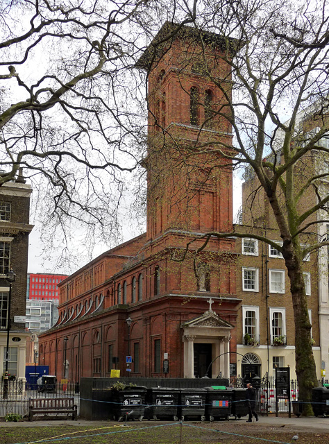 St Patrick, Soho Square © Stephen Richards :: Geograph Britain and Ireland