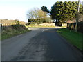 Road junction near Newforest House Farm