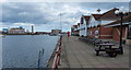 Premier Inn overlooking Jackson Dock at Hartlepool