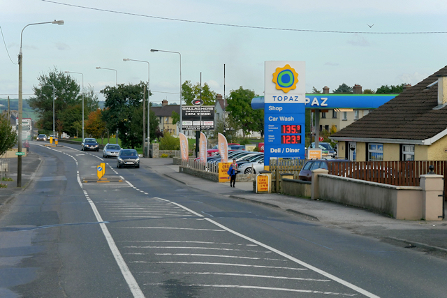 Topaz Filling Station, Donegal Road, Ballybofey