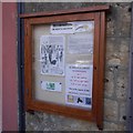 Beaminster WI noticeboard