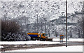 Snowplough at Bankfoot roundabout