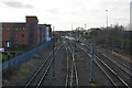 Railway approaching Lichfield City