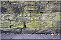 Benchmark on North Park Road wall