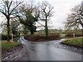 Blaze Lane Junction With Crofts Lane Near Ham Green