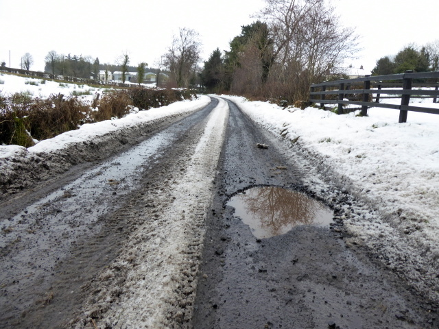 Image result for pothole snow