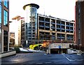 Grainger Town multi-storey car park from Waterloo Street