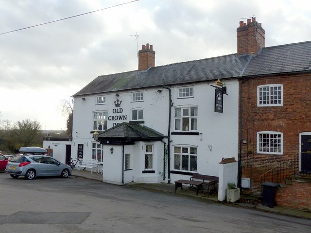 The Old Crown, Cavendish Bridge © Alan Murray-Rust :: Geograph Britain ...