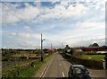 View due South along the A22 on the northern outskirts of Balloo