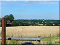 View north-west from Goat Hall Lane