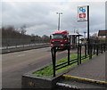 Smethwick Galton Bridge railway station name sign