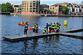 Finish, London Region Openwater Championships, Greenland Dock