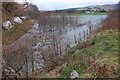 NT3336 : Flooded field, Innerleithen by Jim Barton