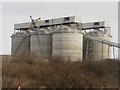 NZ3090 : Biomass silos, Lynemouth Power Station by Graham Robson