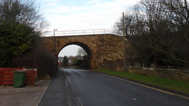 Disused Railway Bridge over Belmangate, Guisborough