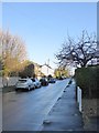 Langley Vale: Rosebery Road after rain (2)