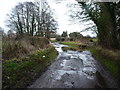 SJ8518 : Apeton ford on a wet afternoon by Richard Law