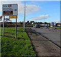 Turn right ahead for Radyr Railway Station Park & Ride, Cardiff