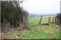 SP4917 : Field gateway from Station Road (B4207) by Roger Templeman