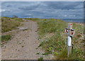 England Coast Path at North Sands, Hartlepool