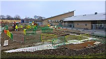 SE2535 : Hollybush Primary School, Broad Lane, Bramley, Leeds by Mark Stevenson