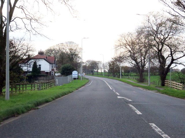 Garstang Road in Little Paulton