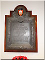 TG2208 : Nat West WW1 Memorial plaque by Adrian S Pye