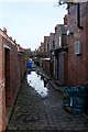 Cobbled back alley