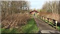 Path to the visitor centre