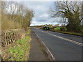 Hedge-trimming operations near Blythe Bridge