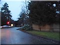 Hedgerley Lane at the junction of Windsor Road