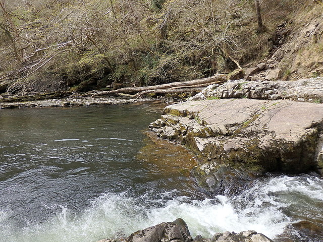 Rapids in the Afon Mellte