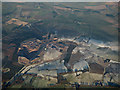 Cloburn Quarry from the air