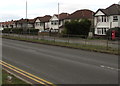 Detached houses on the east side of Malpas Road, Newport