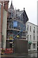 SK5740 : Fothergill Offices under repair by David Lally