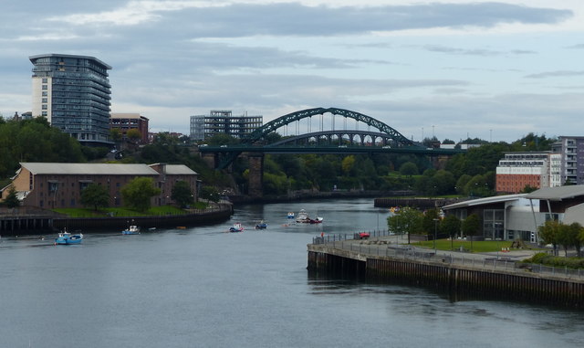 The River Wear in Sunderland
