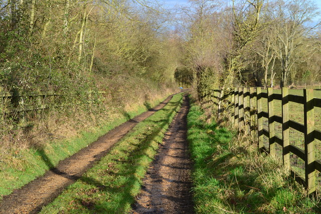 Track beside A326