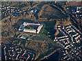 Broadwood Stadium from the air