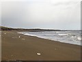 Looking north on Lynemouth Beach