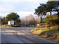 Entrance to Binnegar Quarry from Puddletown Road