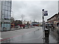 Bus stop in Christ Church Road