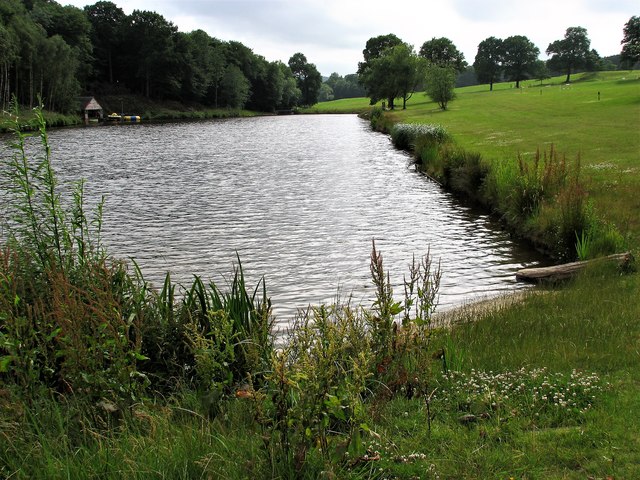 Lake by Furnace Wood at Socknersh Manor