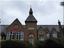TQ2569 : Former school opposite St Mary's Church by Basher Eyre