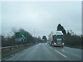 A17 nears Coddington Moor roundabout