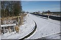 A77 at the junction with Clunch Road