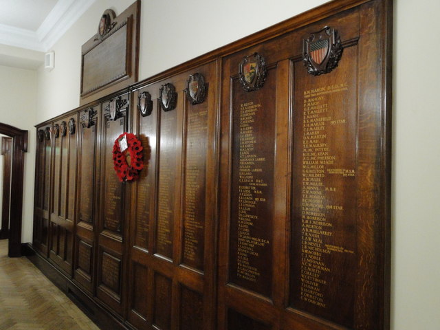 The Great War Roll of Honour for Norwich Union employees