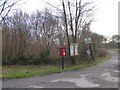 Track to the watercress beds, Waddock Cross