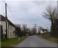 Houses and a pylon, Pallington