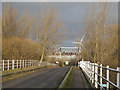 SE3331 : Skelton Grange Road bridge - top by Stephen Craven