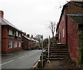 SJ3165 : Steps up to Glynne Way houses, Hawarden by Jaggery